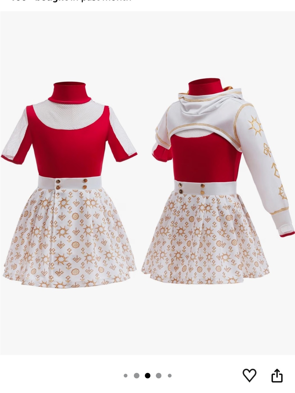 Zombies 4 Nova Cheerleader Halloween costume size 8-10